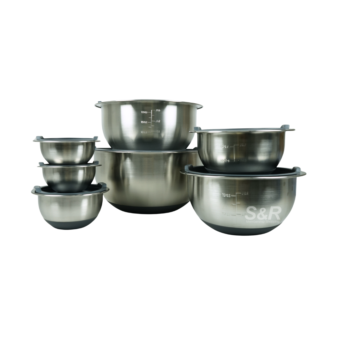 Tramontina Stainelss Steel Mixing Bowl 14-piece Set